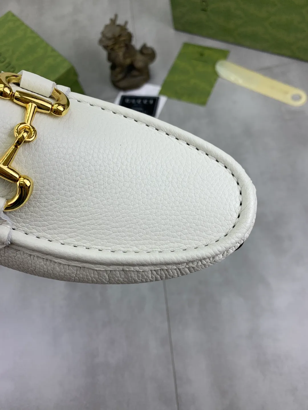 Men's men's shoes💰P360💰[New style]🆘[GUCCI] New classic beanie shoes; Hong Kong original top quality, exquisite craftsmanship, top quality💪🏼High-end boutique men's beanie shoes, British fashion style 🎈The upper is made of Italian imported calfskin🔥, comfortable and breathable, fully imported soft pigskin lining, lazy slip-on Loaf style This fabric is made of 🇮🇹🎈, which is suitable for drivers to drive, and the original non-slip and wear-resistant rubber outsole 🎈Number of codes: 38-45 Multi-color 🉑️ to choose from